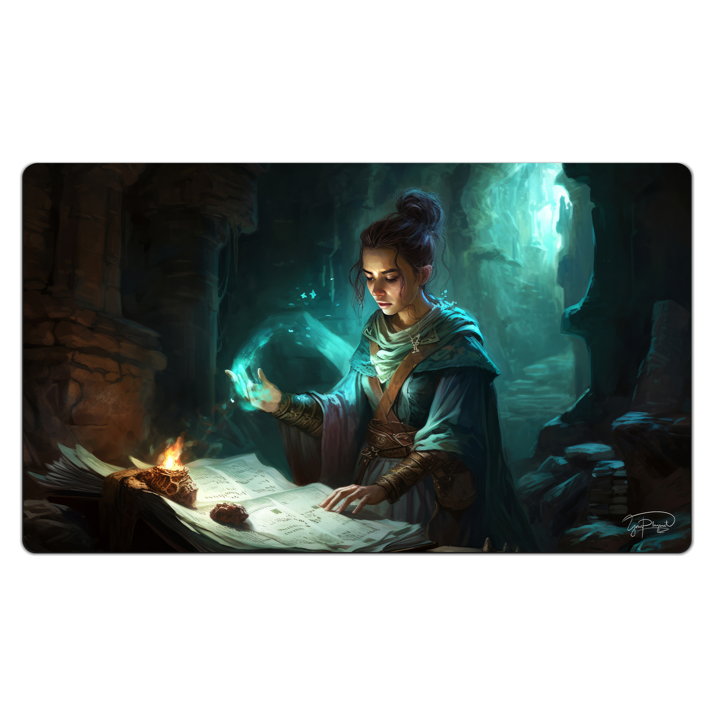 Aderyn Moonstone Playmat