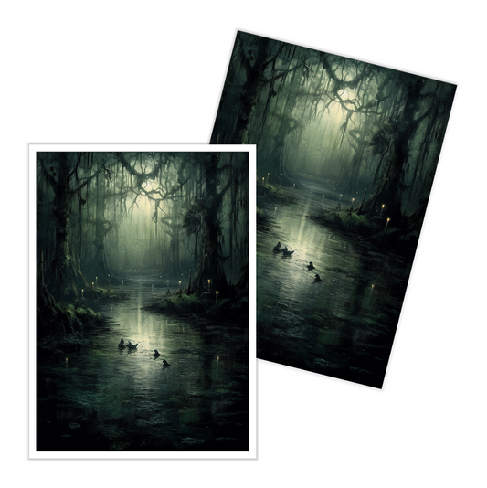Black Swamp's Midnight Waters Card Sleeves
