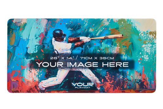 Maßgeschneiderte übergroße Spielmatte (28" x 14")