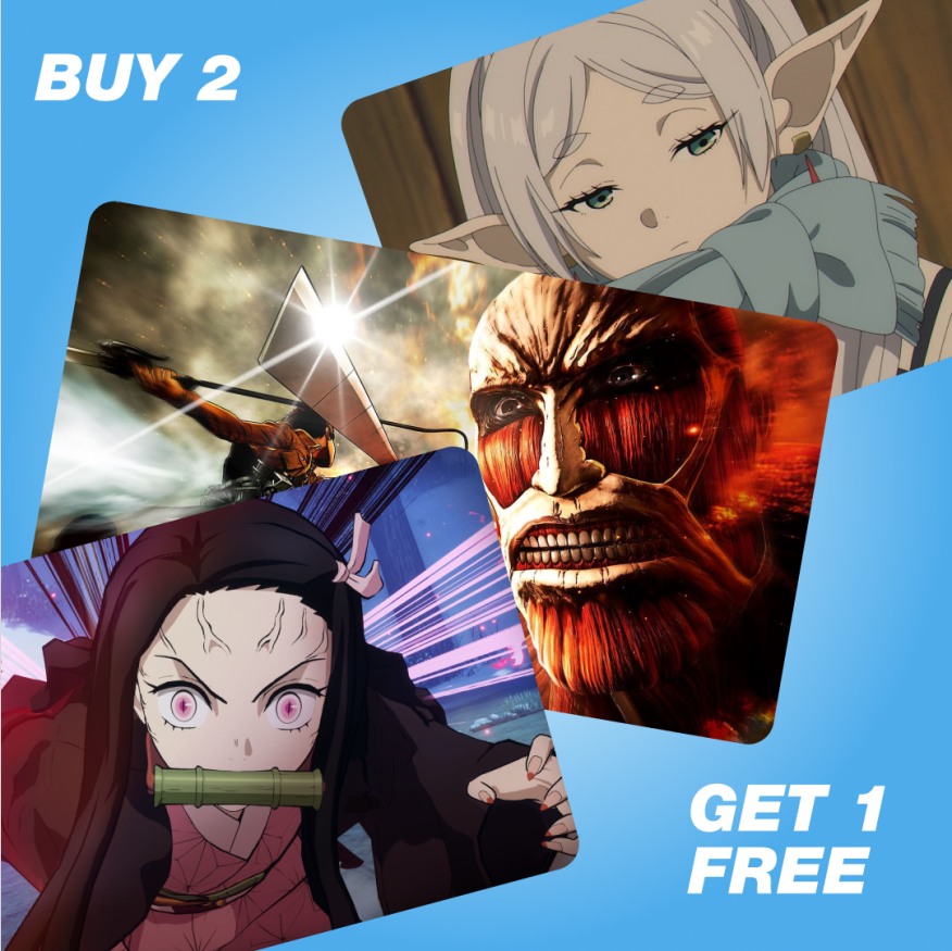 Buy 2 Playmats Get 1 Free