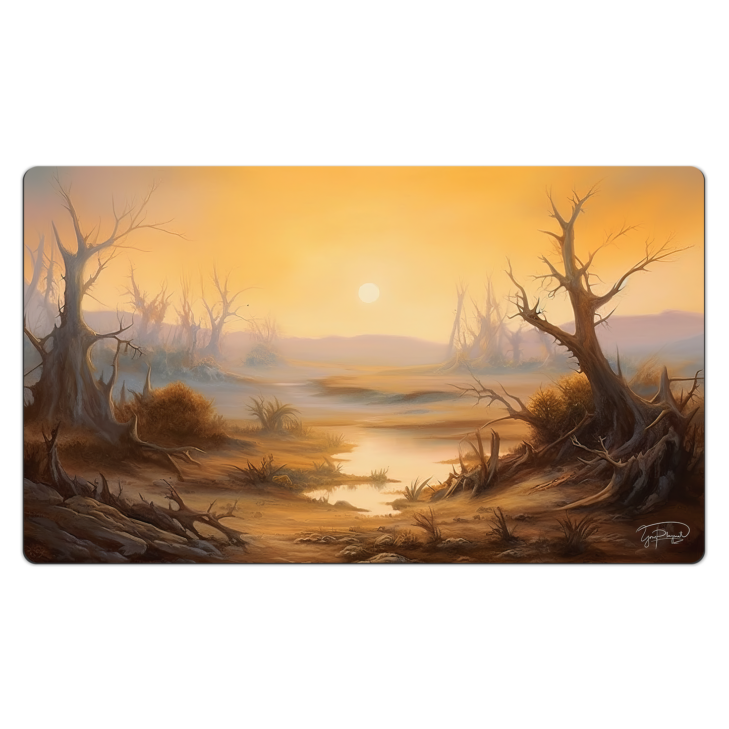 Plague Wind Desert Playmat