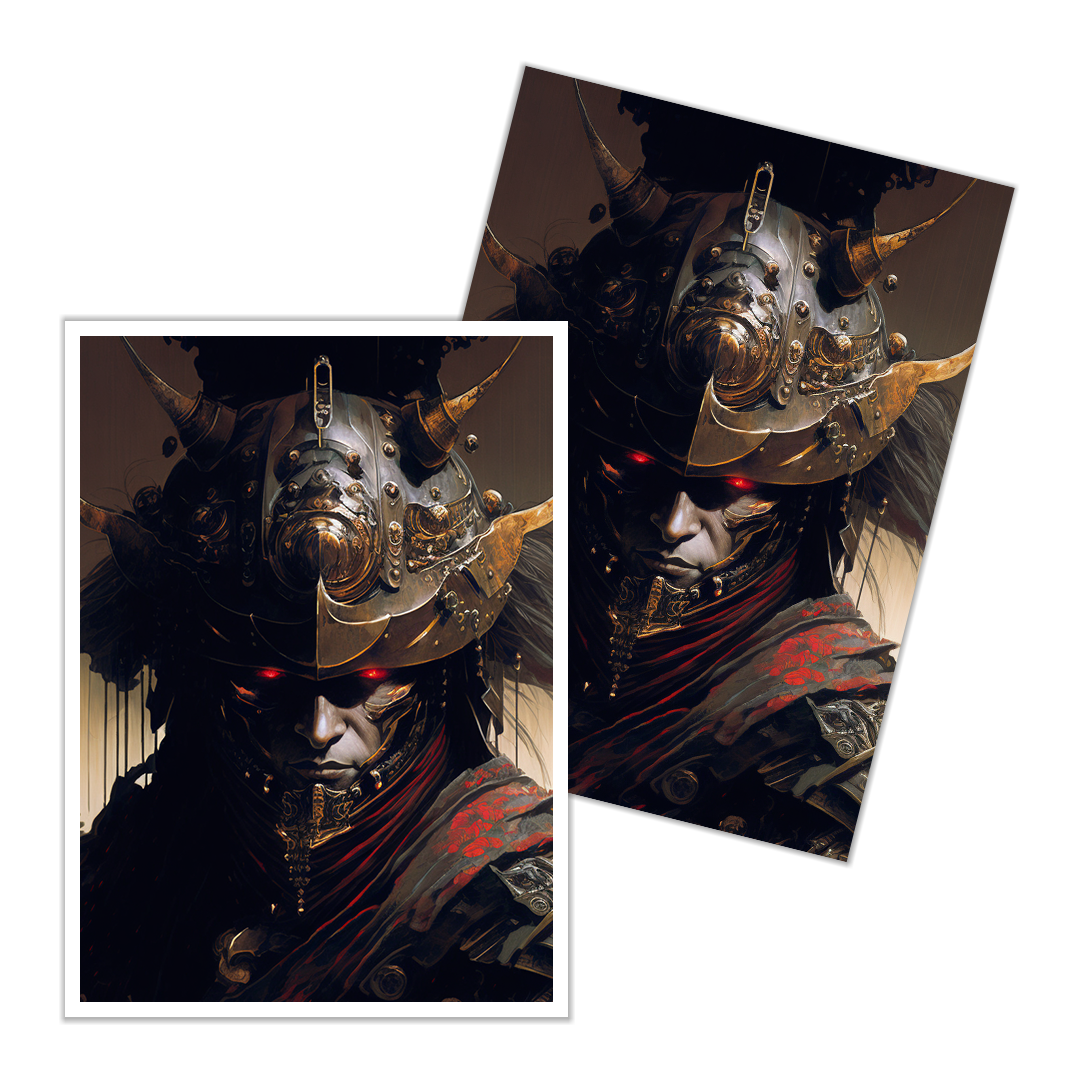 Samurai of the Obsidian Atelier Card Sleeves