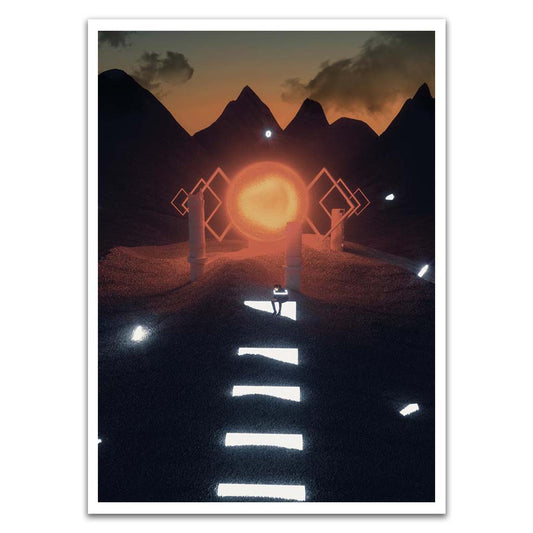 Alone In The Abyss Card Sleeves