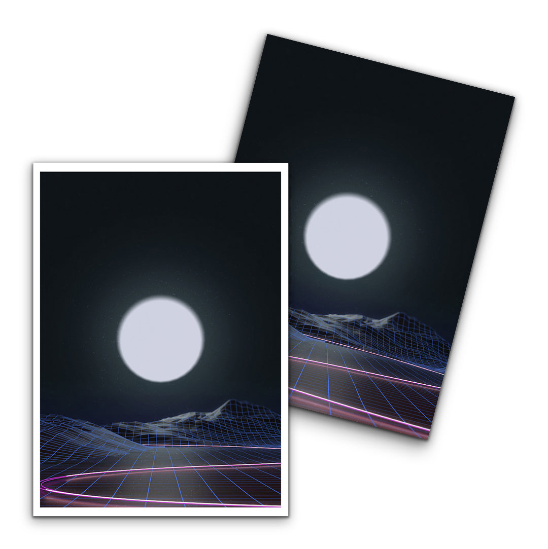 Neon Moonset CardSleeves