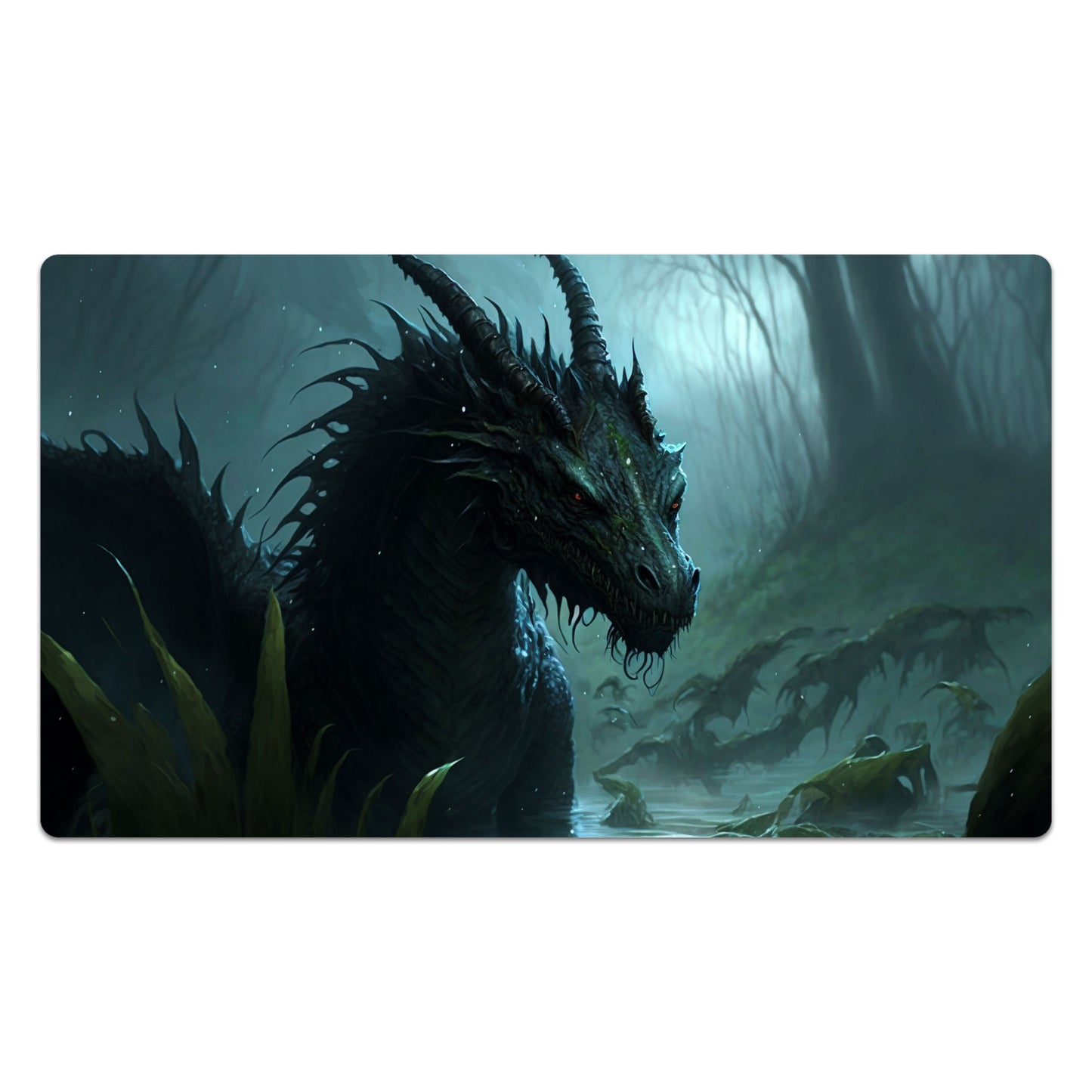 Dragon Of The Forest Playmat