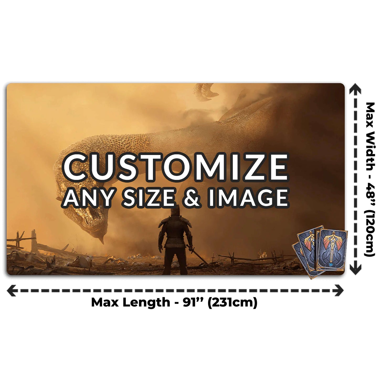 Custom Size Playmat