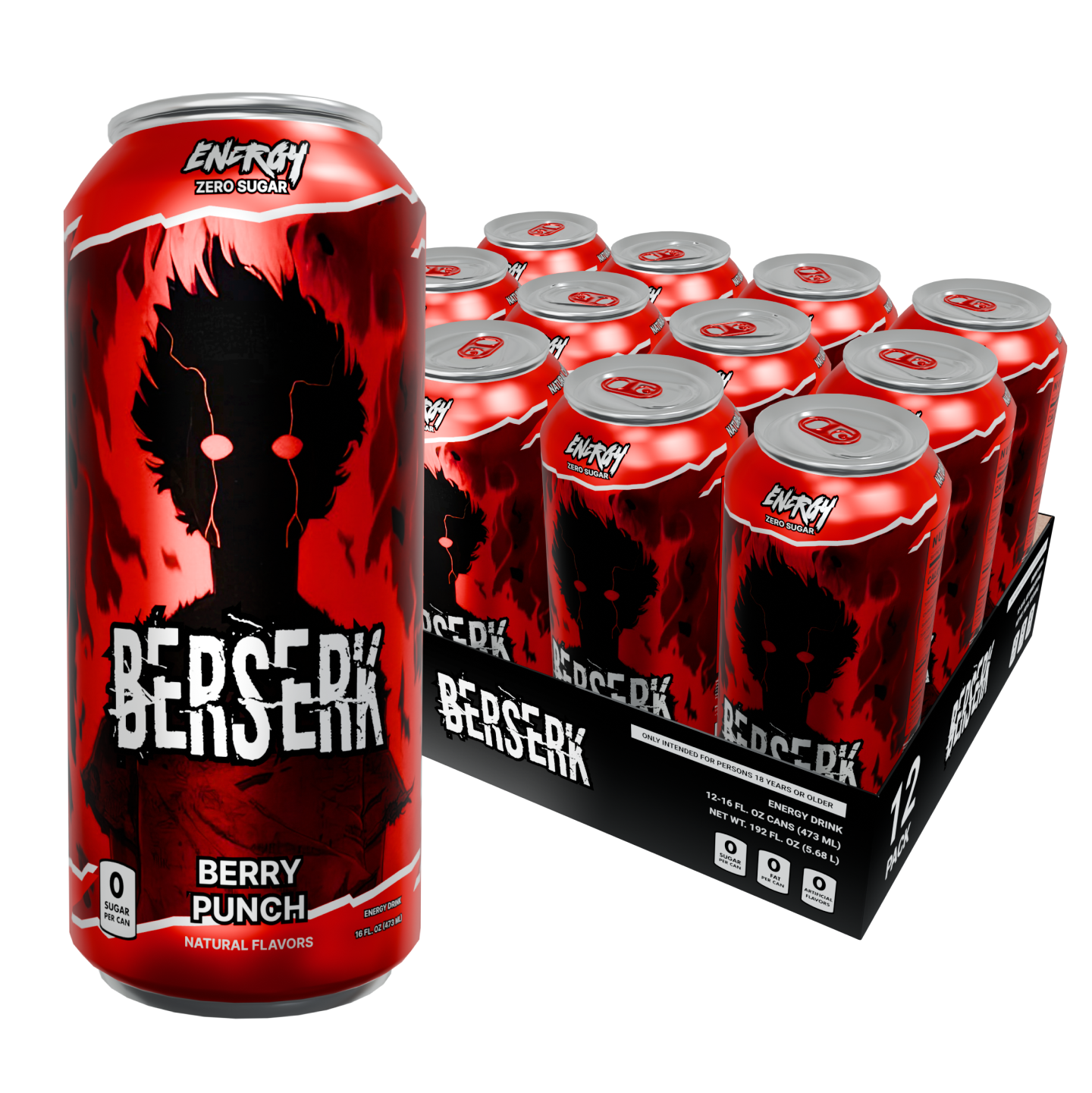 Berry Punch - 16 fl. oz., 12 pack