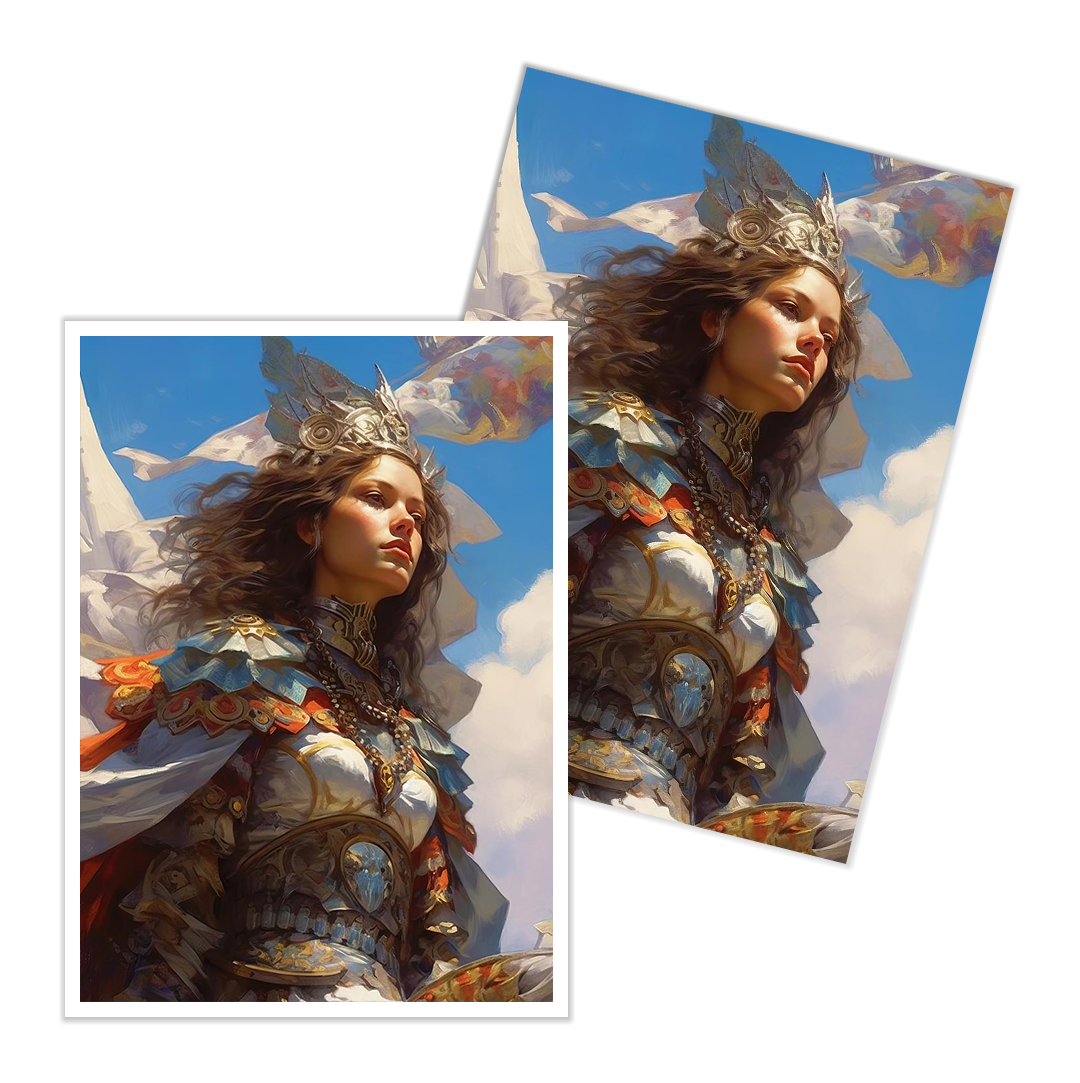 Herald of Ethereal Grace Card Sleeves