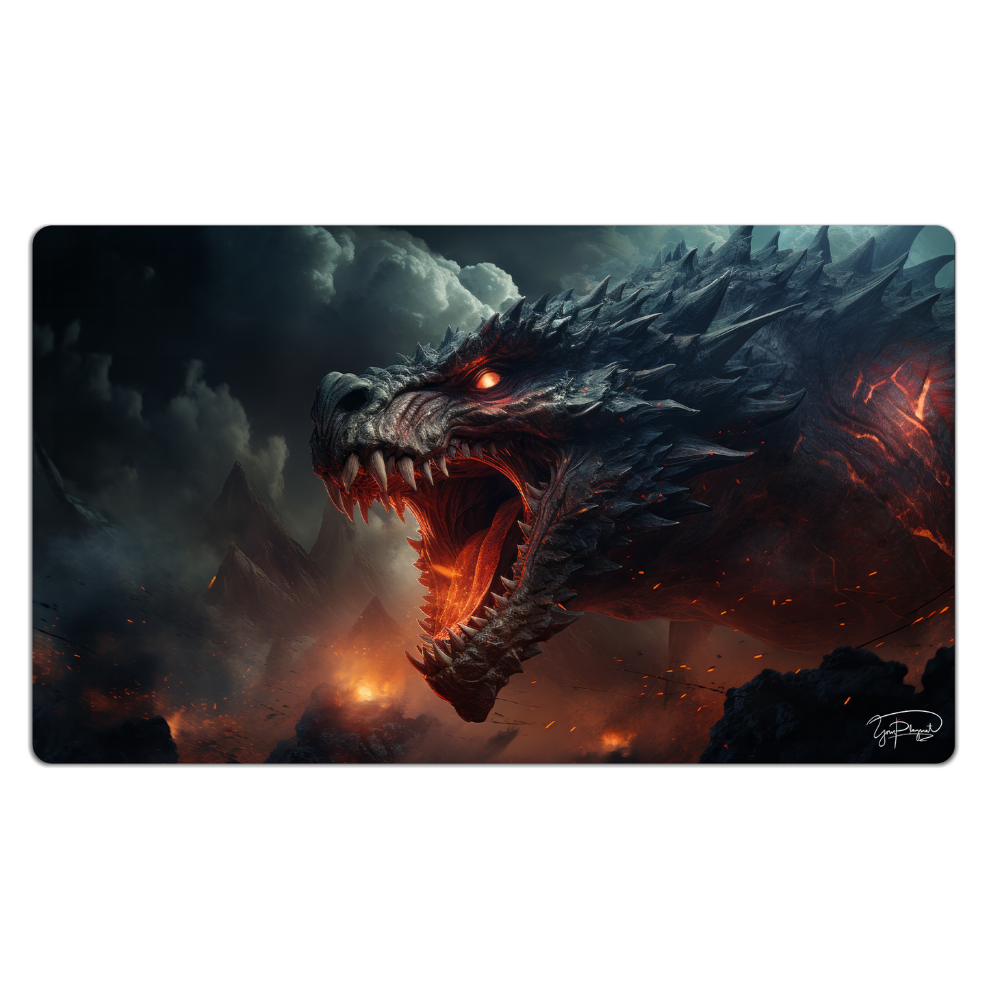 World Eater Dragon Playmat