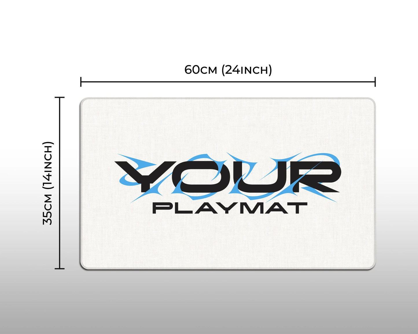 Fallout Sentinel - Hauptbildschirm - 24"x14" (600 x 350 mm) - Zoned Playmat MTG mit genähten Kanten