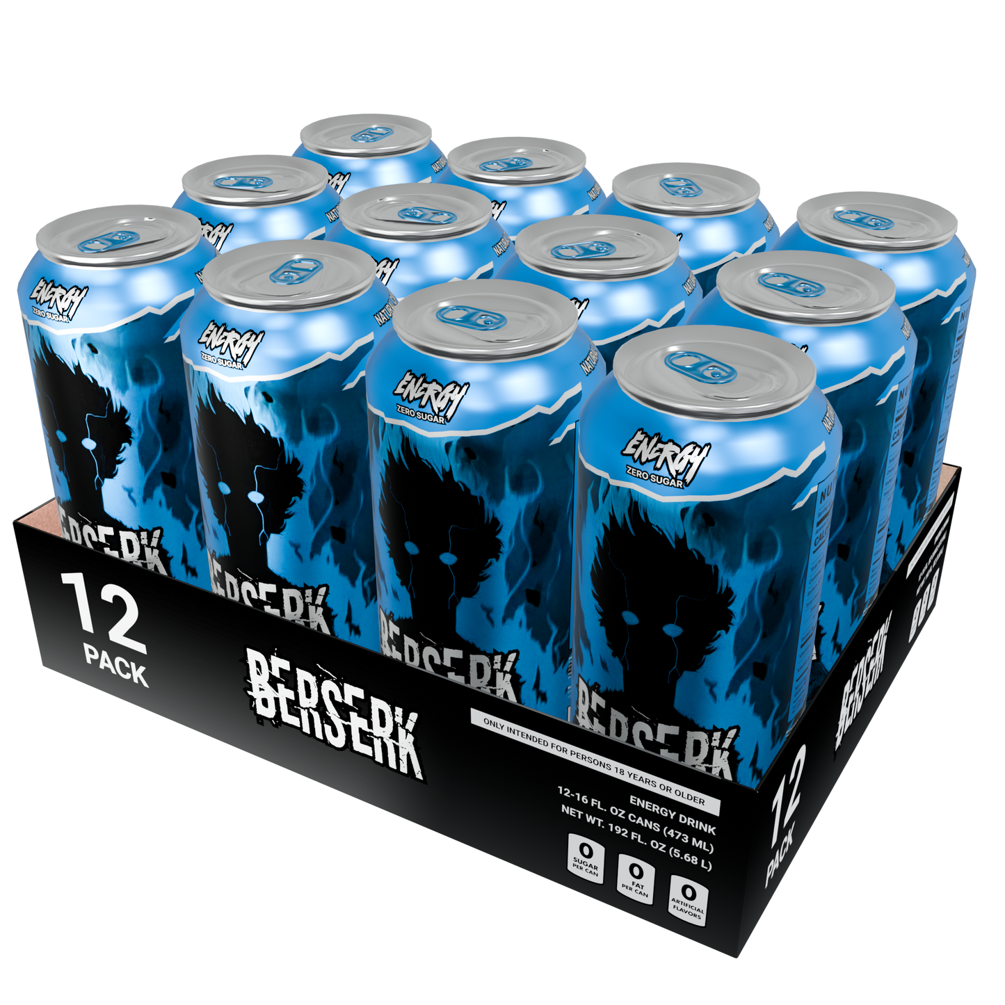 Blue Razz - 16 fl. oz., 12 pack