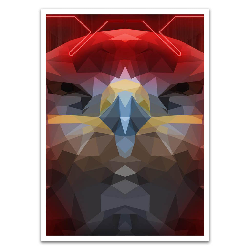 Abstract Polygon Symmetry Card Sleeves