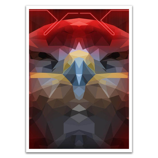 Abstract Polygon Symmetry Card Sleeves