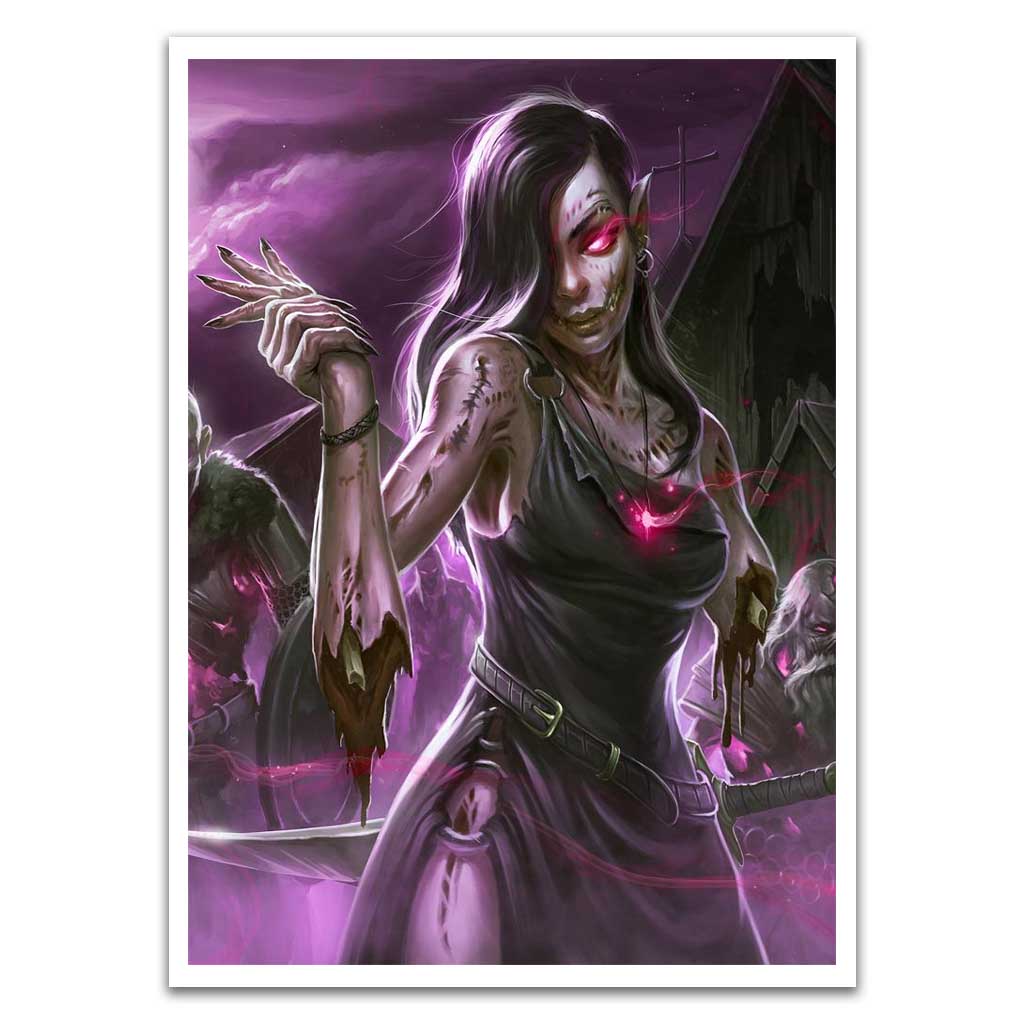 Army Of The Cursed Queen Card Sleeves