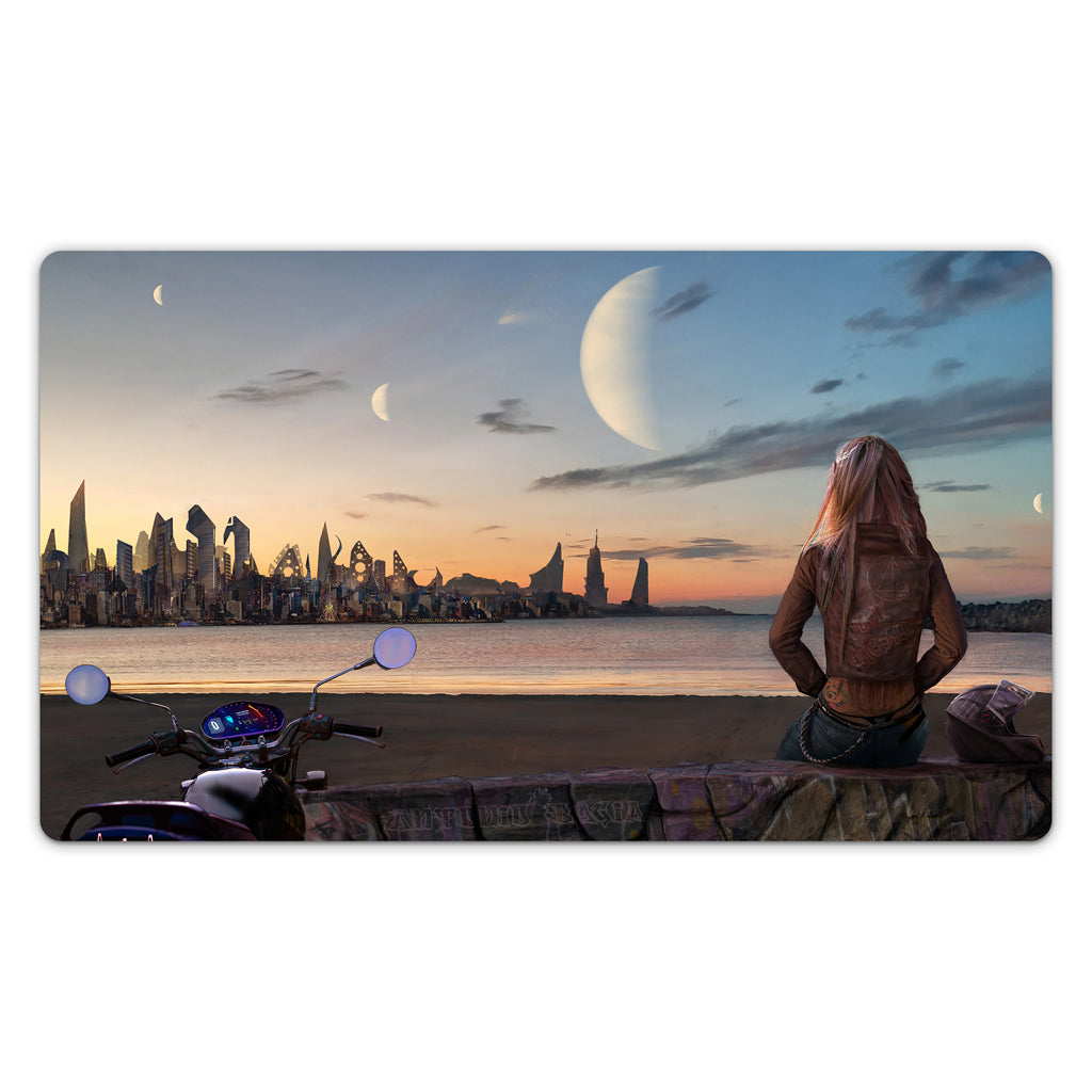 A moment of Contemplation Playmat