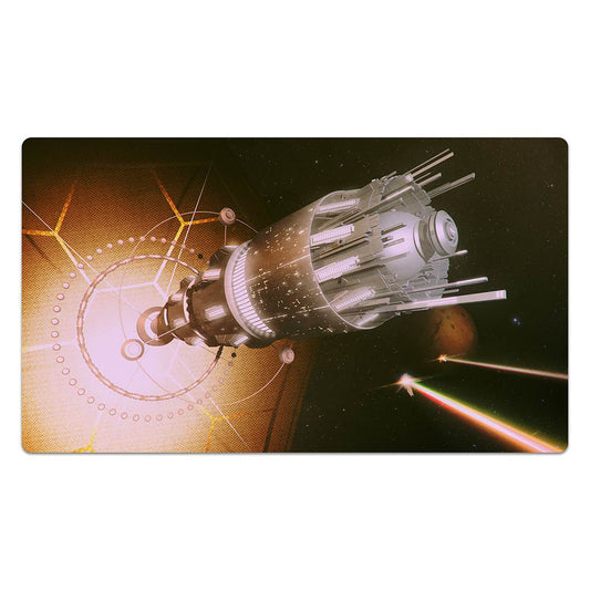 An Unknown Space Station Playmat