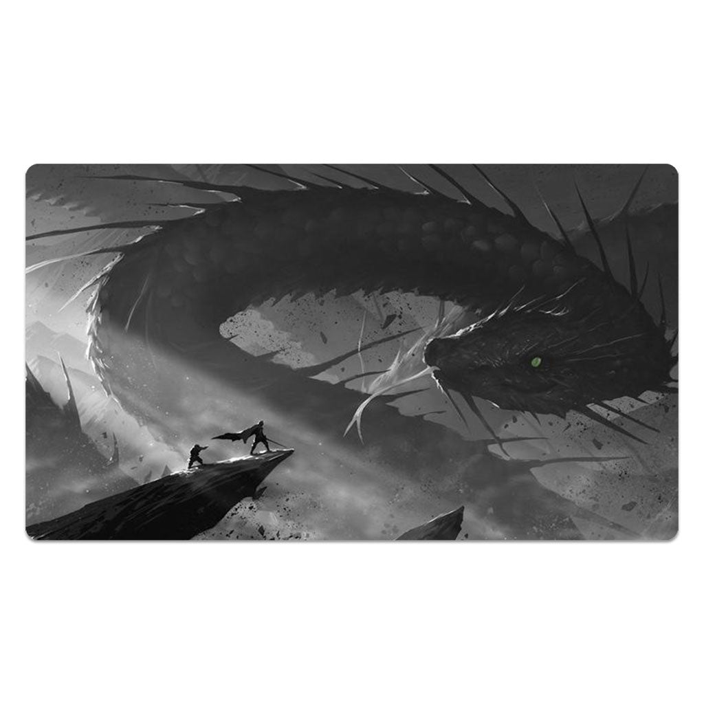 Black Dragon Encounter Mouse Pad