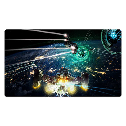 Battle In The Outer Space Mouse Pad