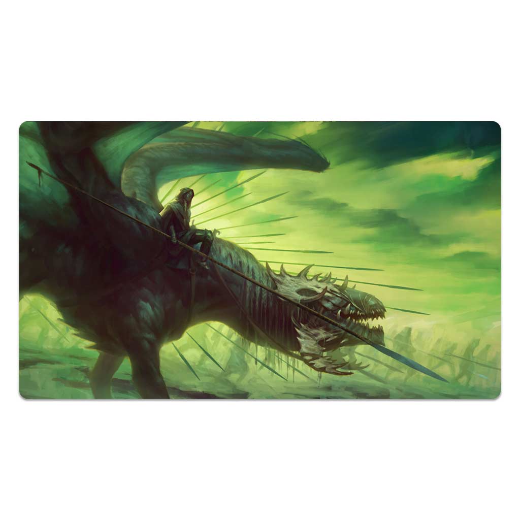 Chartreuse Battlefield Playmat