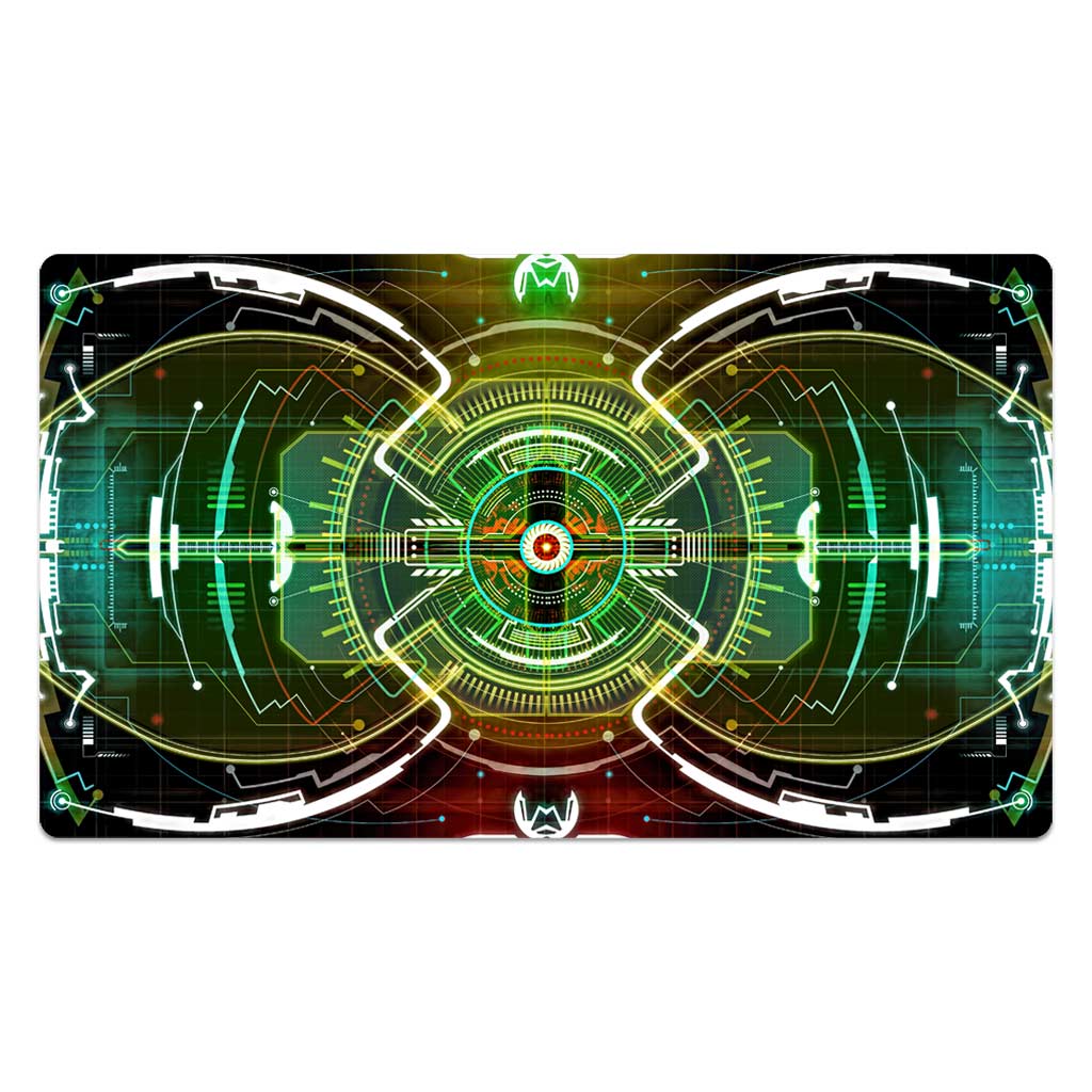 Chartreuse Mechanical Interface Mouse Pad