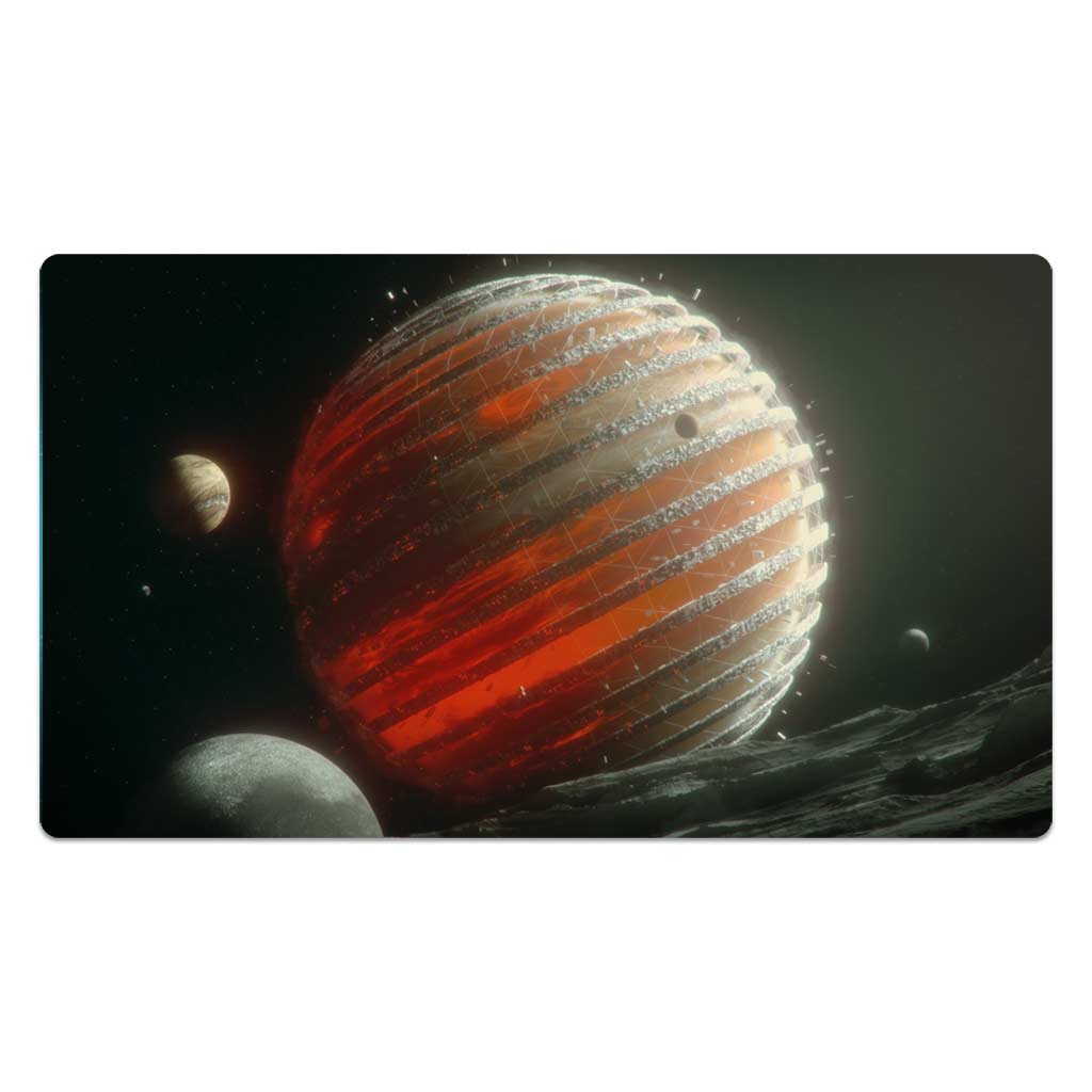 Crucible Planet In The Solar System Playmat