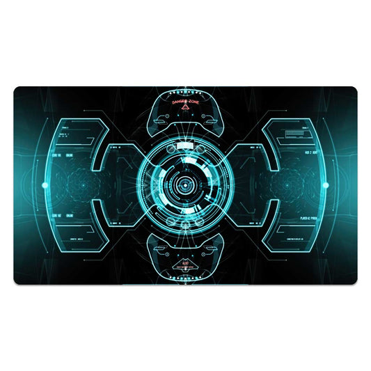 Cyan Mech Interface Playmat