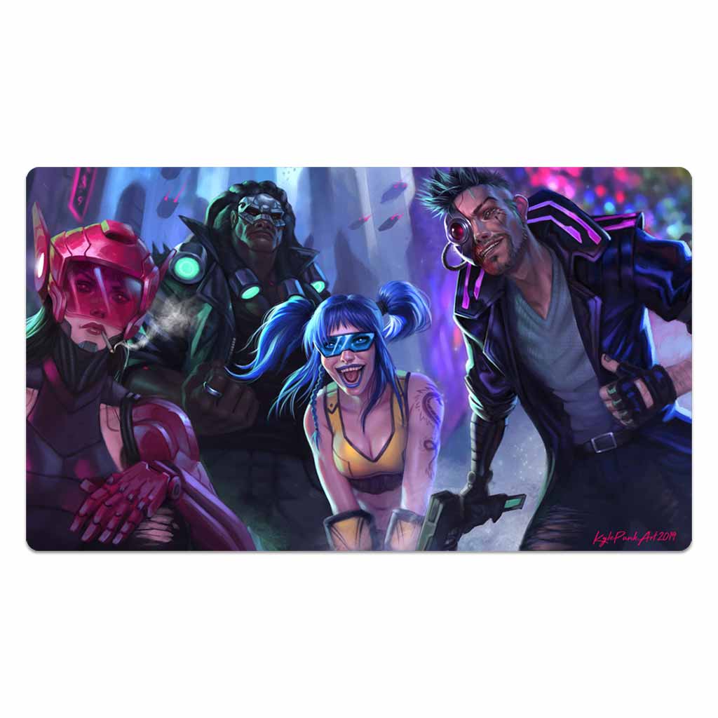 Cyberpunk Gang Mouse Pad