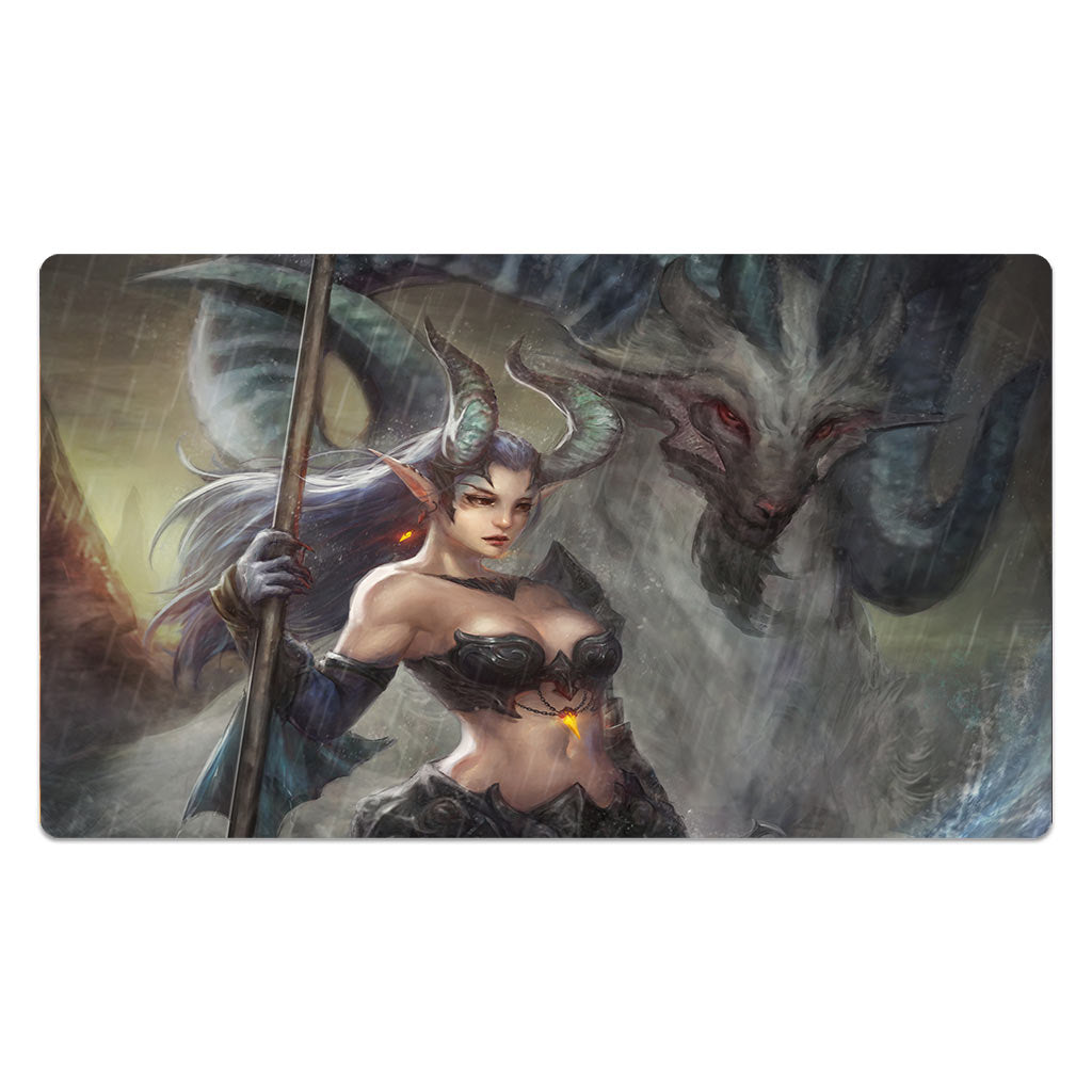 Dark Elf Assistant Mouse Pad