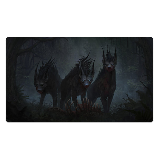 Dark Spirit Hyenas Mouse Pad