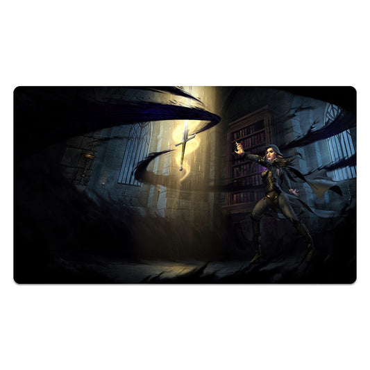 Dark Witch Sword Mouse Pad