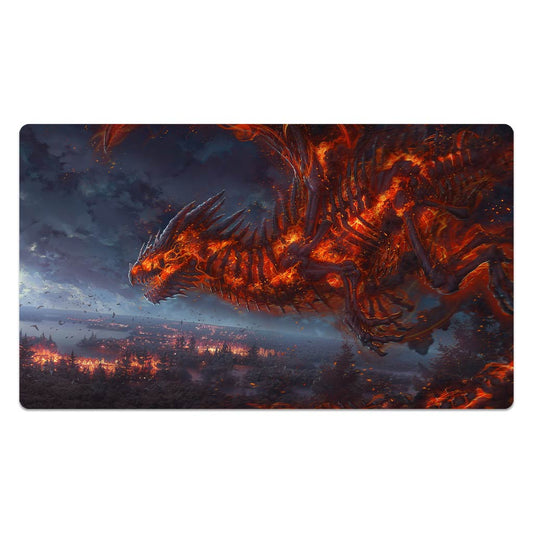 Dragon Fire Lord's Invasion Mouse Pad