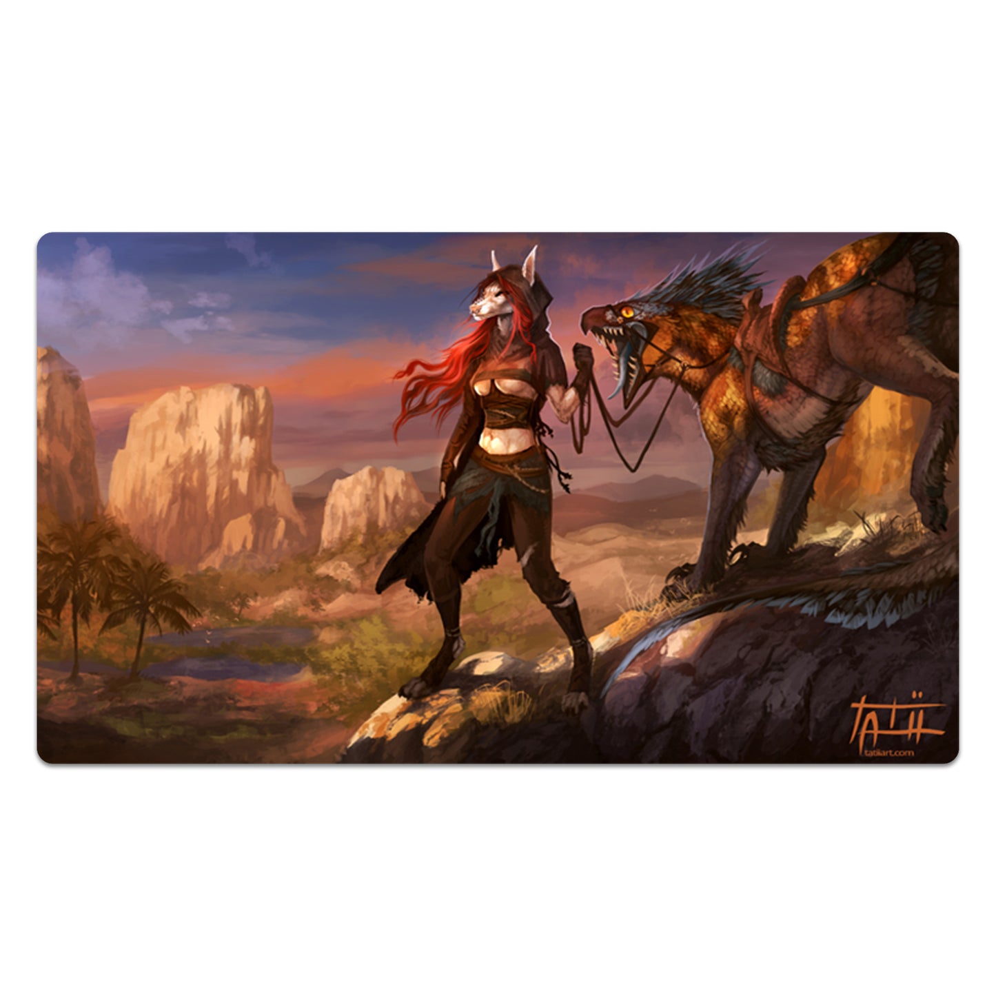 Eliana The Half-human Princess Mouse Pad