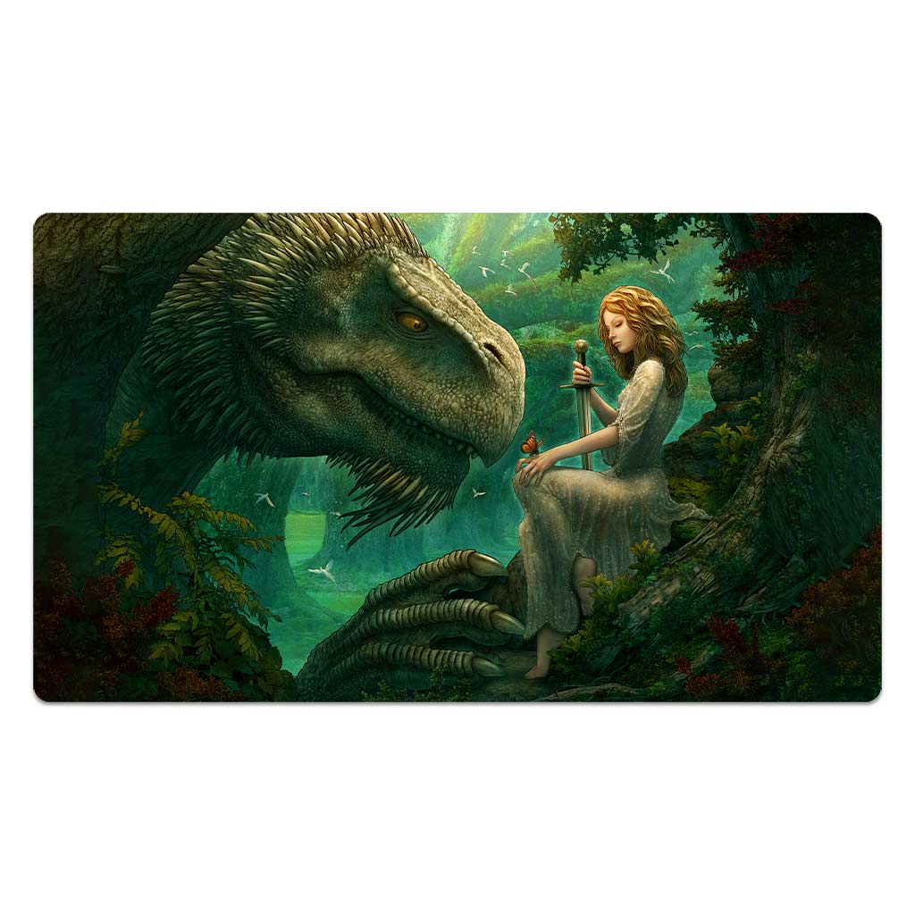 Emerald Dragon's Play Time Playmat