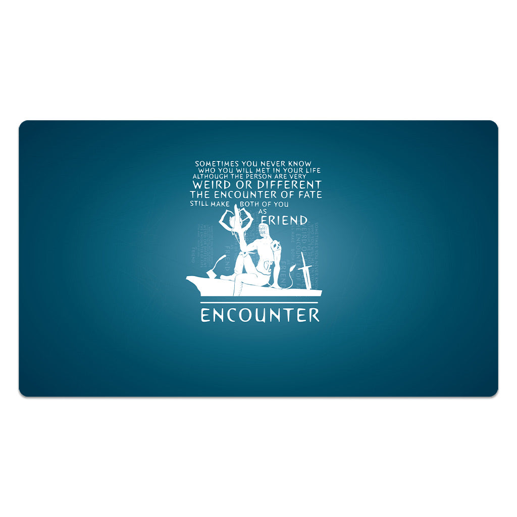 Encounter Quote Wallpaper Mouse Pad