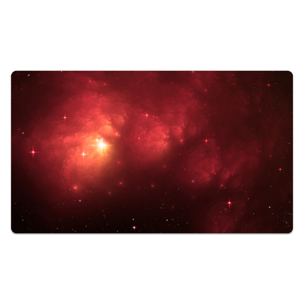 Fire Nebula Mouse Pad