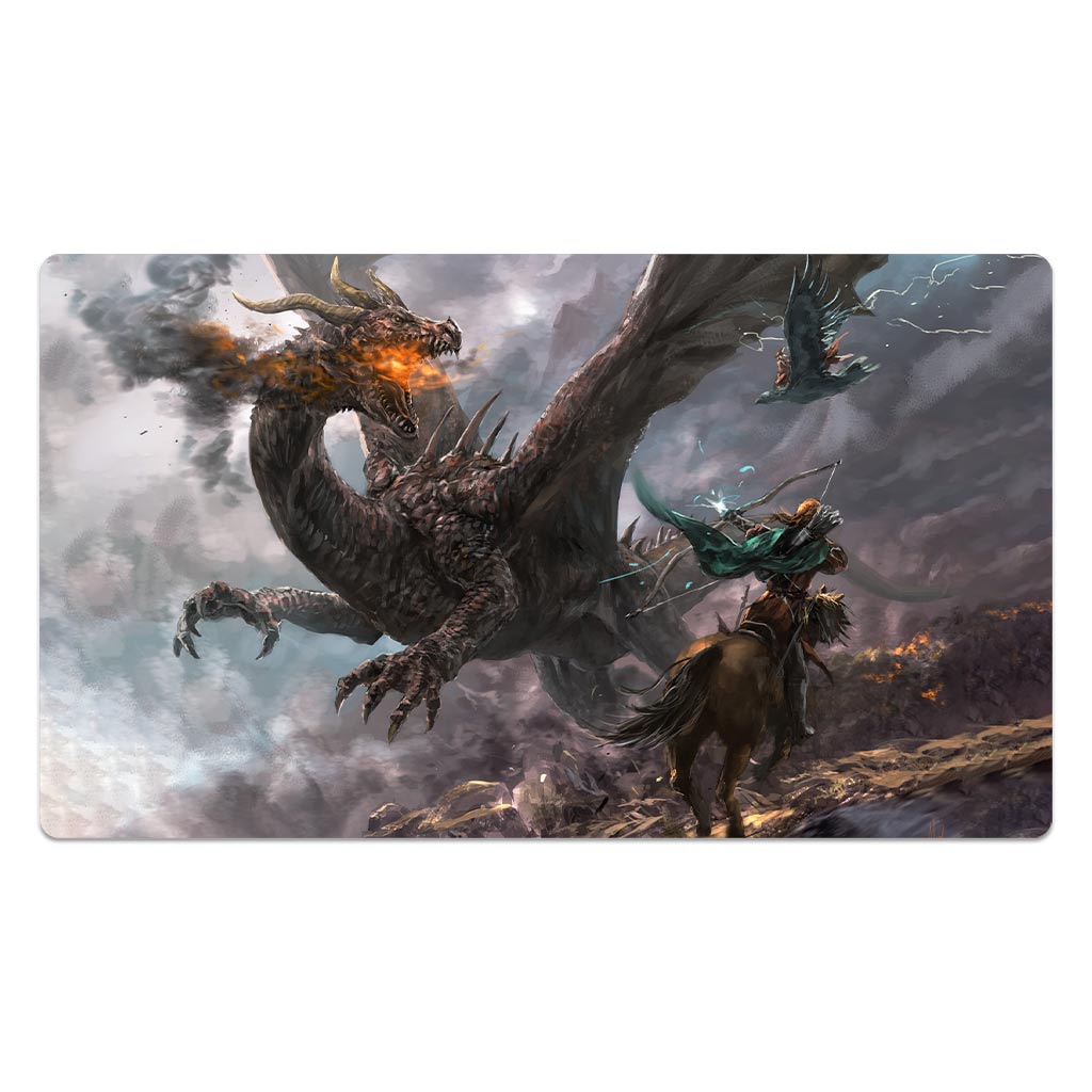 Fire Versus Arrow Playmat