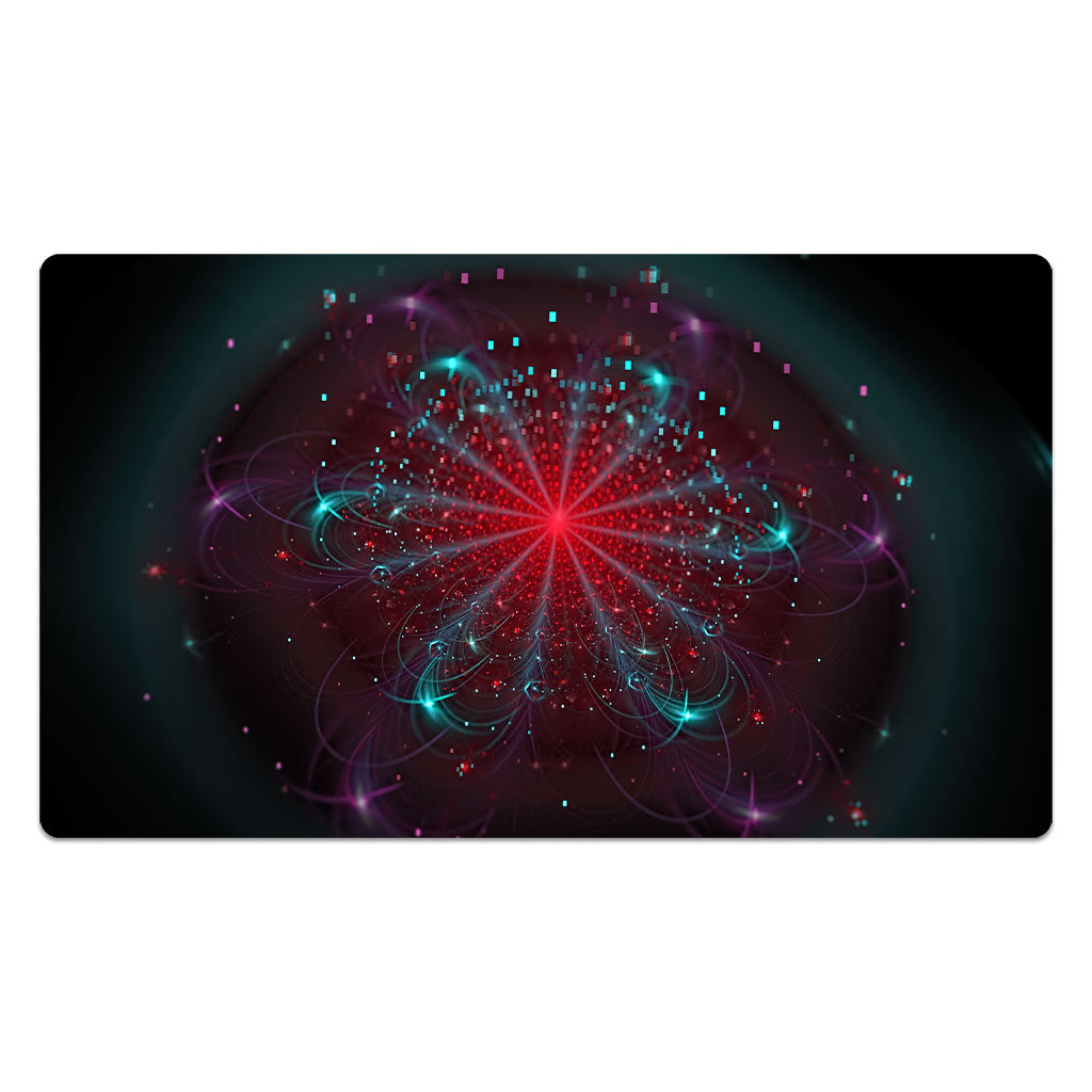 Floral Nebula Mouse Pad