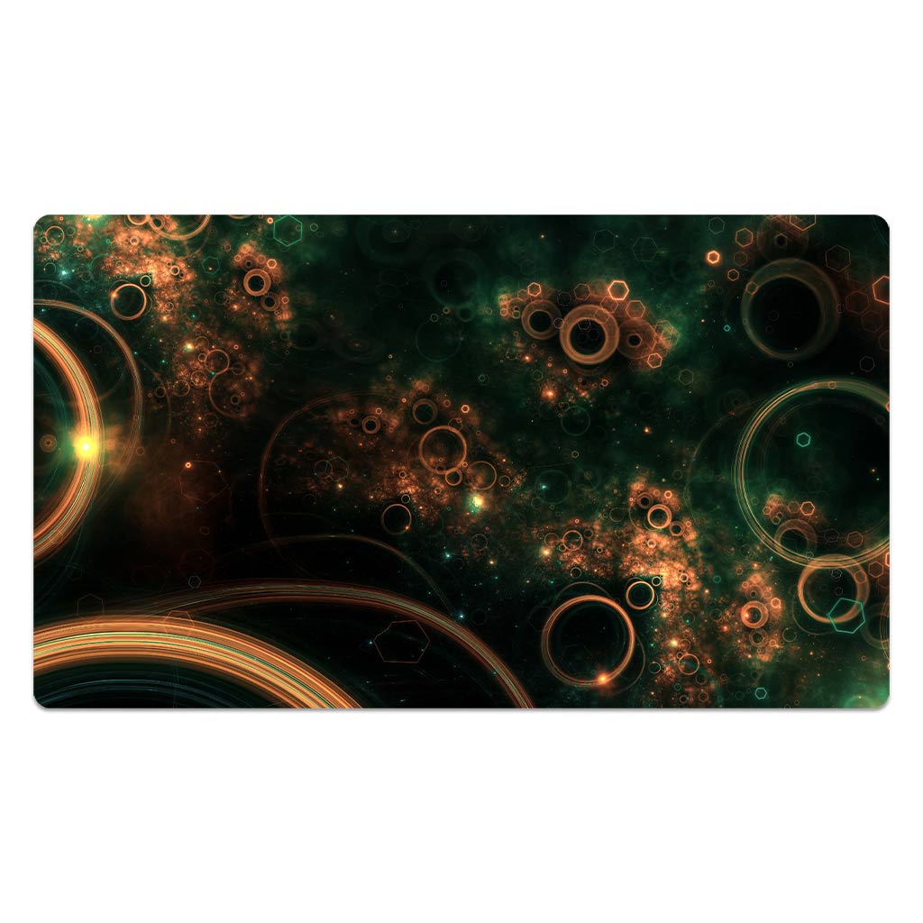 Geometrical Hexagons Mouse Pad