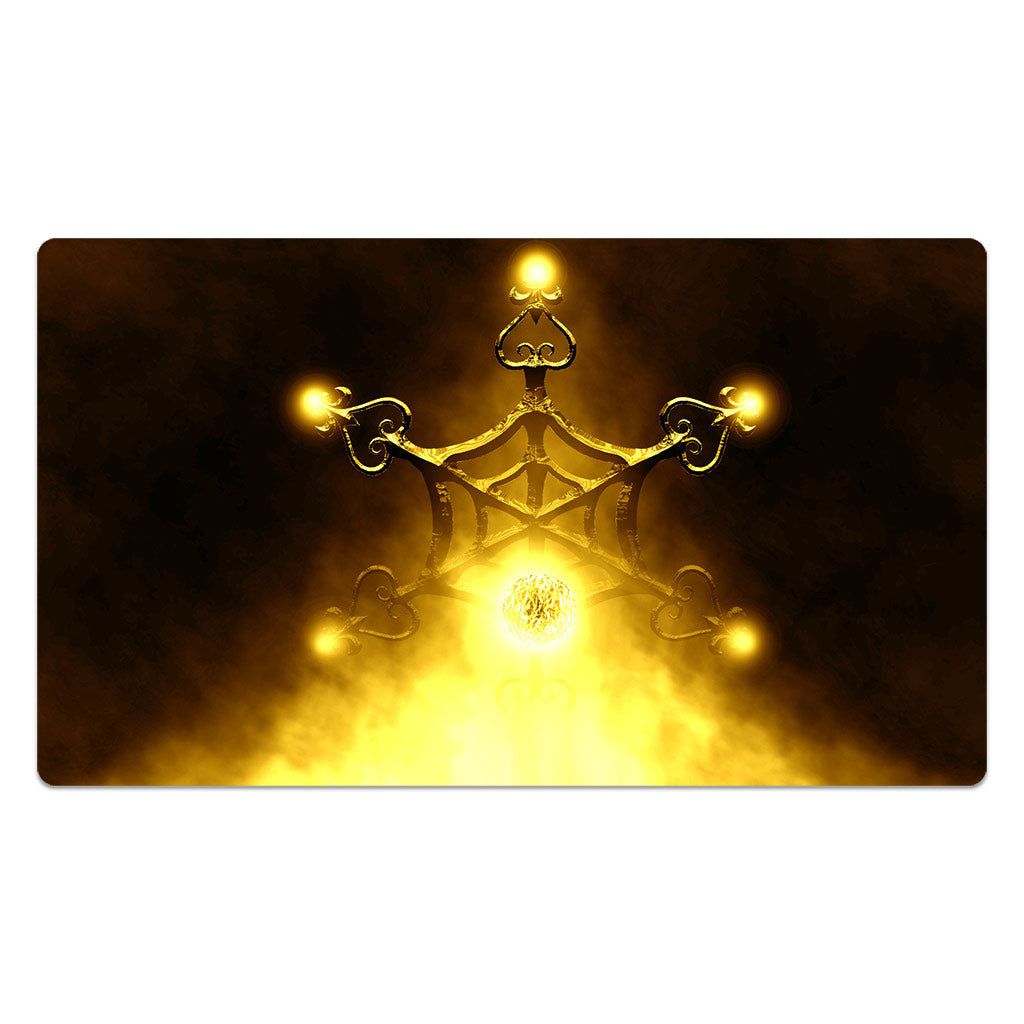 Golden Sphere Playmat