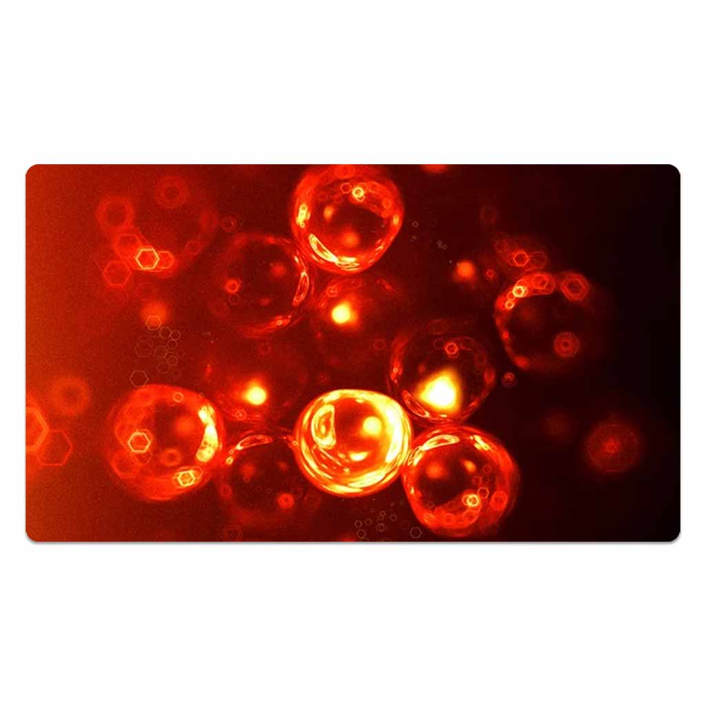 Hexagonal Magma Mouse Pad