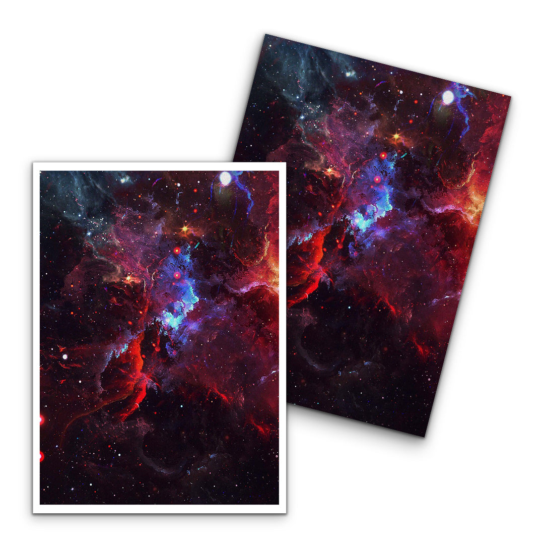 Insterstellar Nebula Planet Card Sleeves