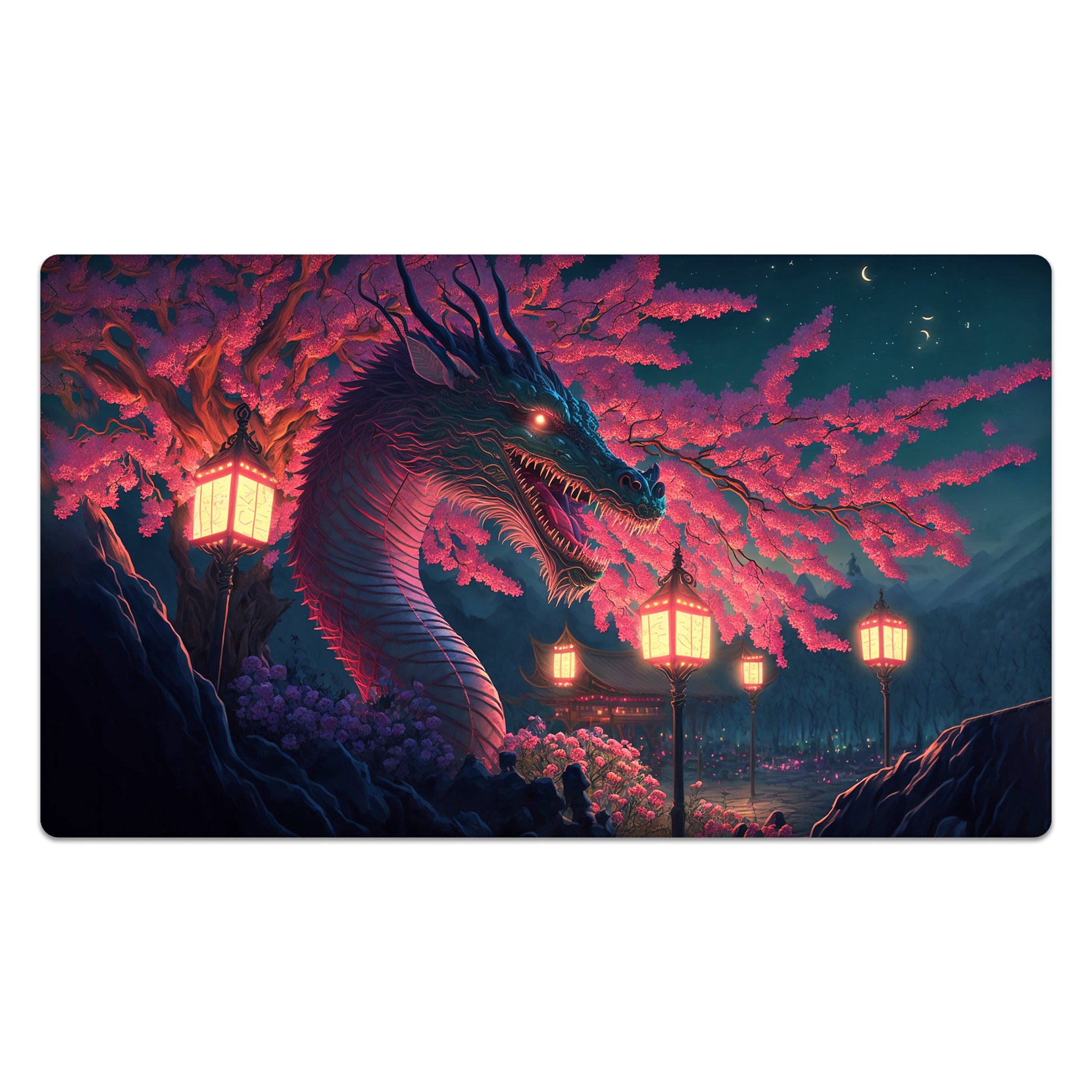 Japanese Dragon Playmat