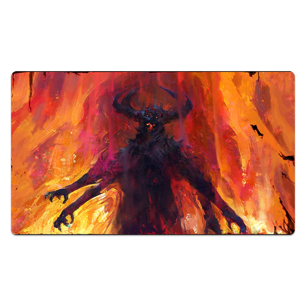 King Of Hell Has Been Reborn Playmat