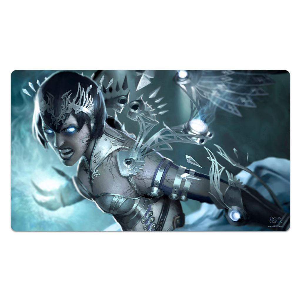 Lady Paradoxia Preparing To Attack Playmat