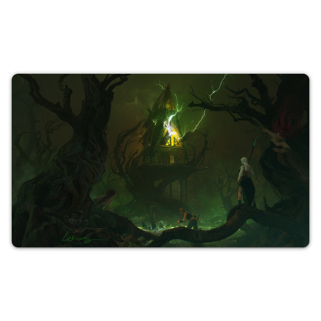 Swamp Night1 Standard Playmat