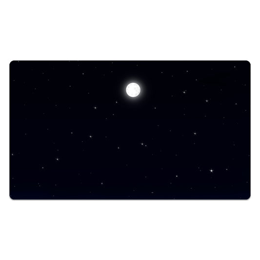 Lonely Moon And The Stars Playmat