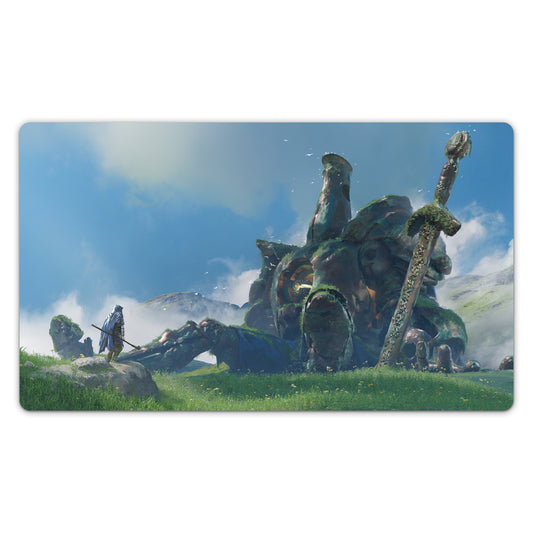 Lost Giant Statue Playmat