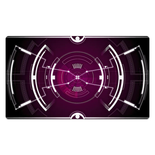 Magenta Cyberpunk Machine Mouse Pad