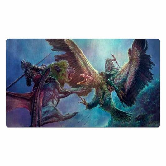 Nekhbet vs Manticore Playmat