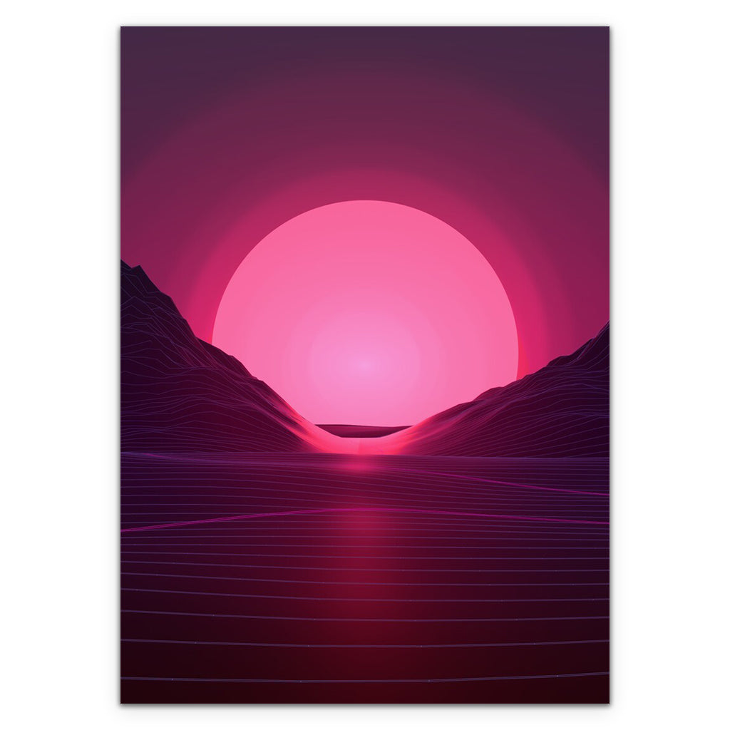 Neon Sunset V2 Card Sleeves